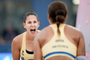 Dupla número 1 do mundo, Ana Patrícia e Duda (foto: Alexandre Loureiro/COB)