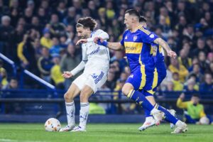 Lance de Cruzeiro x Boca Juniors (foto: Gustavo Aleixo / Cruzeiro)