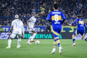 Lance de Cruzeiro x Boca Juniors (foto: Gustavo Aleixo / Cruzeiro)