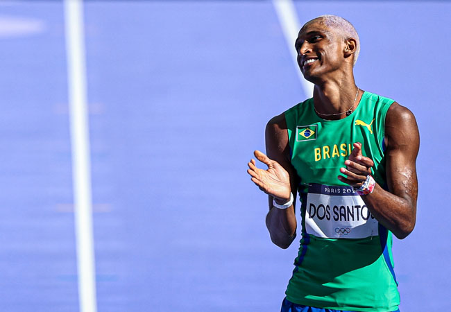 Atual campeão olímpico da prova, Alison Piu dos Santos disputa a final dos 400m com barreiras nesta sexta-feira (9/8) (foto: Wander Roberto/COB)