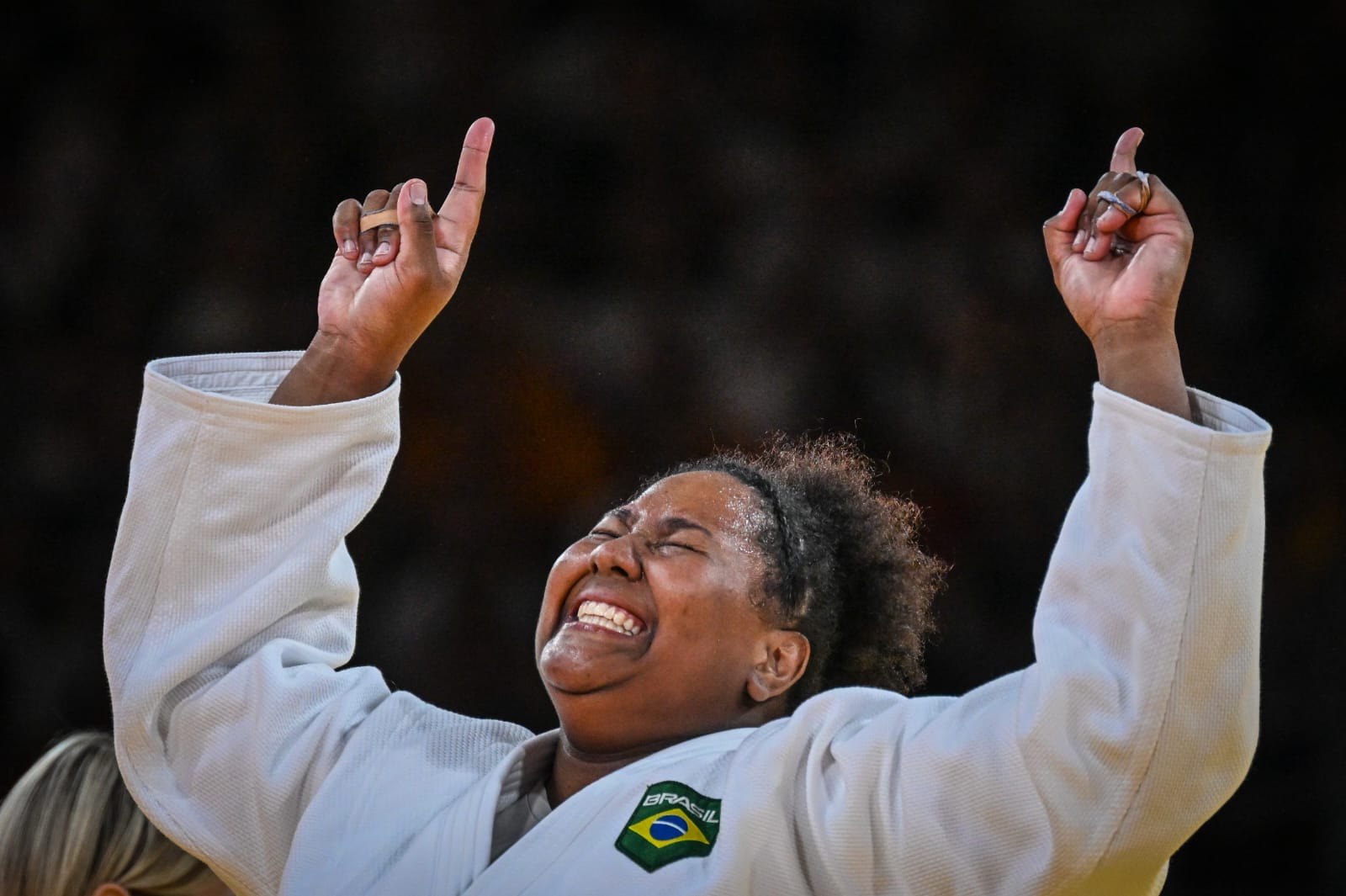 Graças a Bia Souza, Brasil saltou 15 posições no quadro de medalhas de Paris 2024 (foto: Leandro Couri/EM/D.A Press)