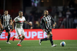 Lance de São Paulo x Atlético (foto: Pedro Souza / Atlético)