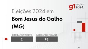 Eleições 2024 em Bom Jesus do Galho (MG): veja os candidatos a prefeito e a vereador | Eleições 2024 no Vales de Minas