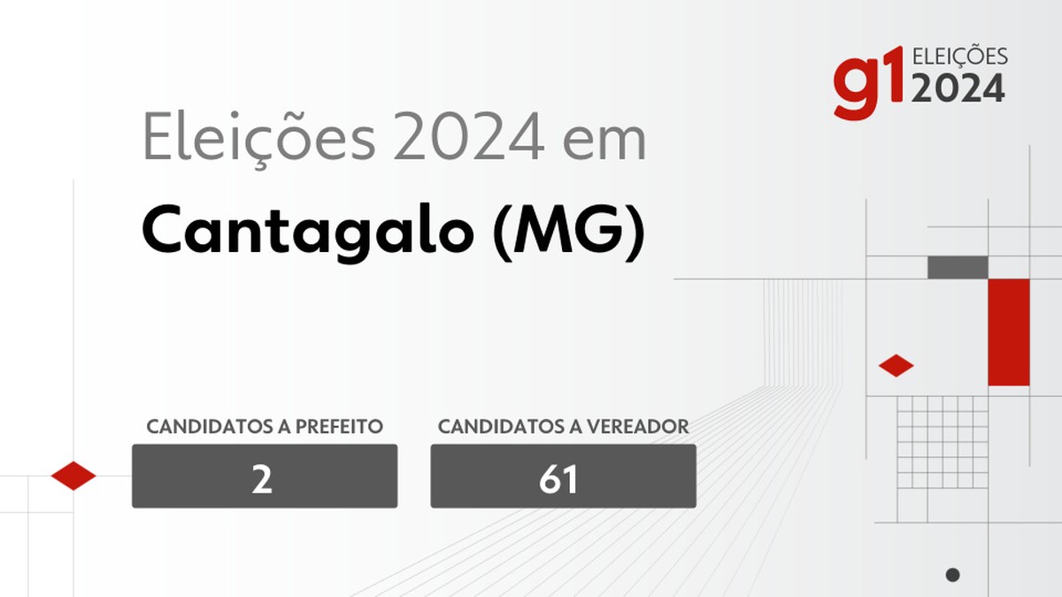 Eleições 2024 em Cantagalo (MG): veja os candidatos a prefeito e a vereador | Eleições 2024 no Vales de Minas