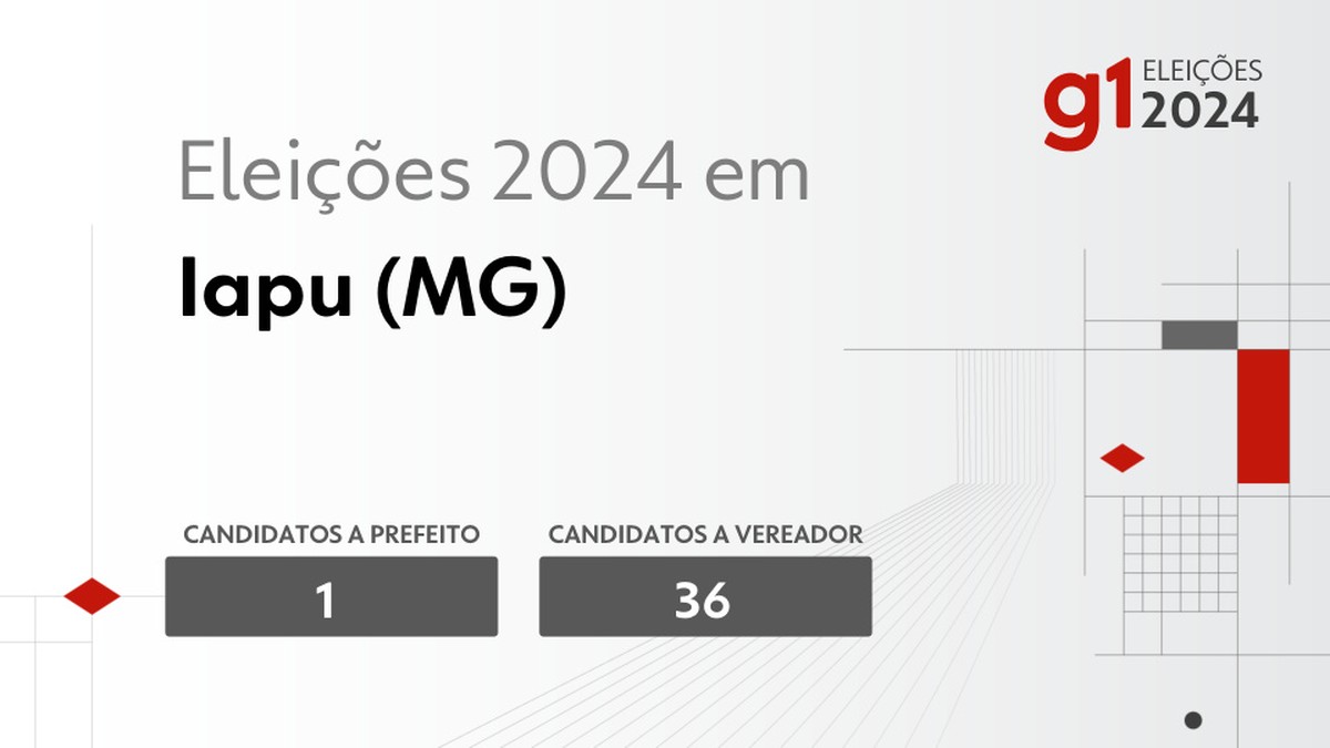 Eleições 2024 em Iapu (MG): veja os candidatos a prefeito e a vereador | Eleições 2024 no Vales de Minas