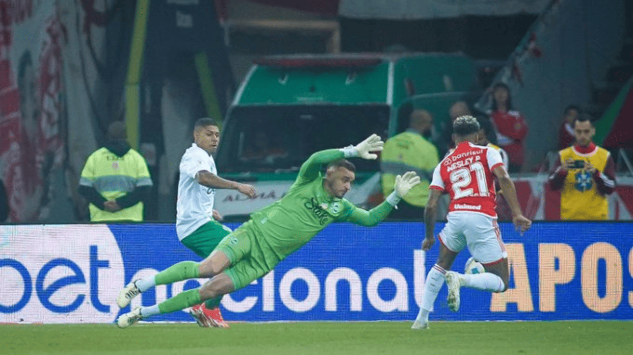 Gabriel, goleiro do Juventude e cria do Cruzeiro (foto: Fernando Alves/ECJ)