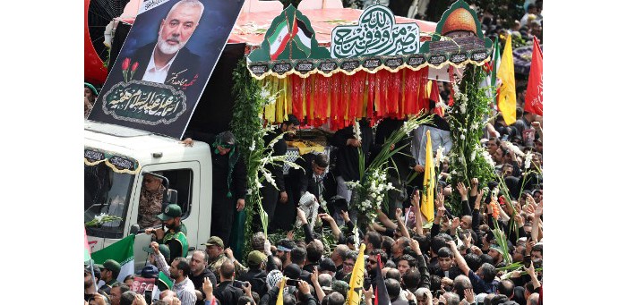 Funeral do líder do Hamas tem pedidos de vingança no Irã