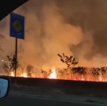 Grande incêndio atinge área próxima ao Assaí em Ipatinga » Portal MaisVip