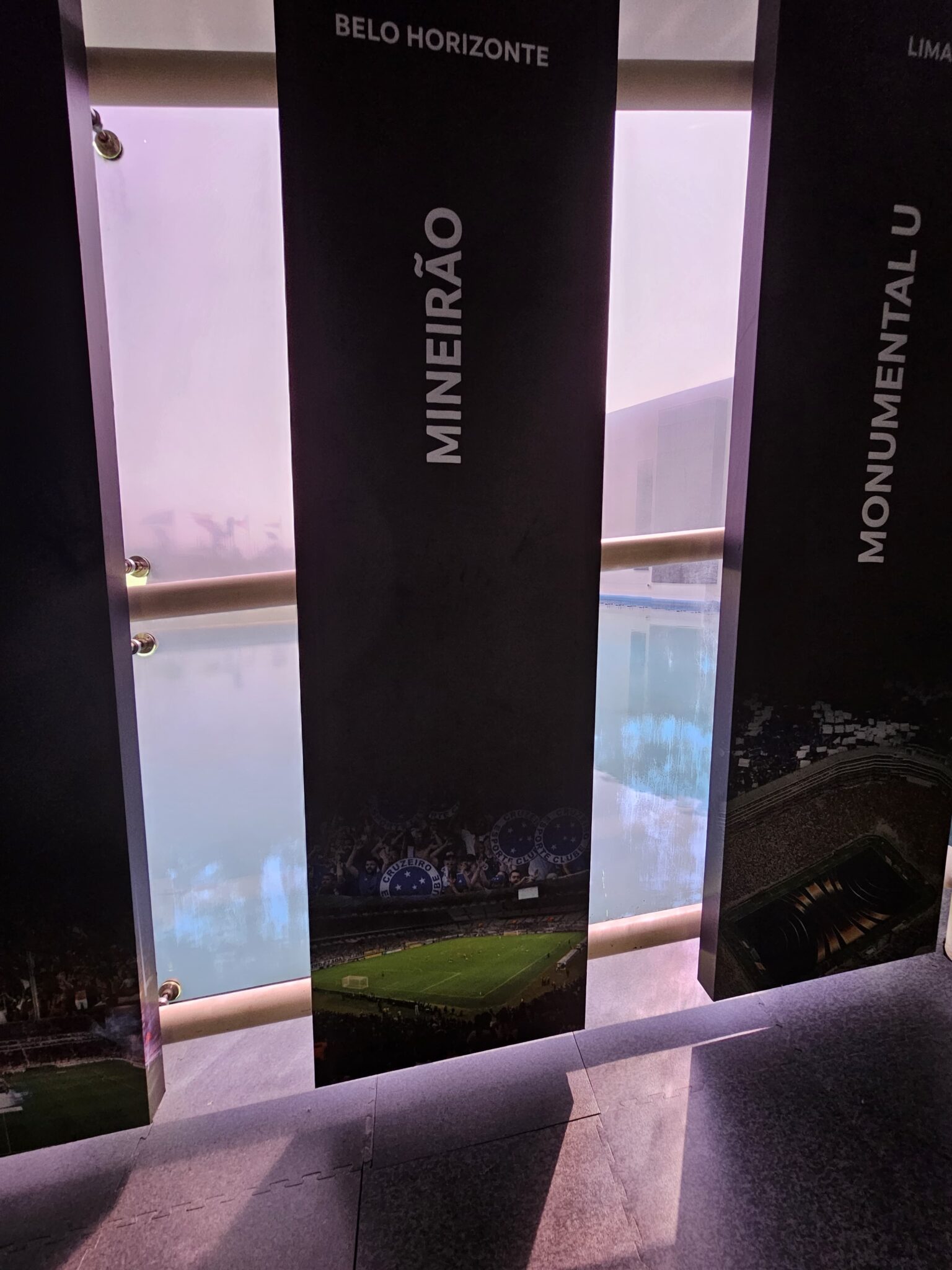 Museu da Conmebol tem totem do Mineirão