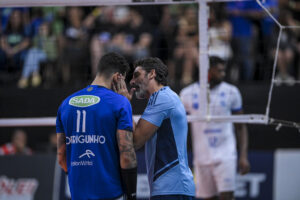 Cruzeiro e Minas Tênis fazem a final do Campeonato Mineiro de Vôlei Masculino (foto: Agência i7/Cruzeiro)