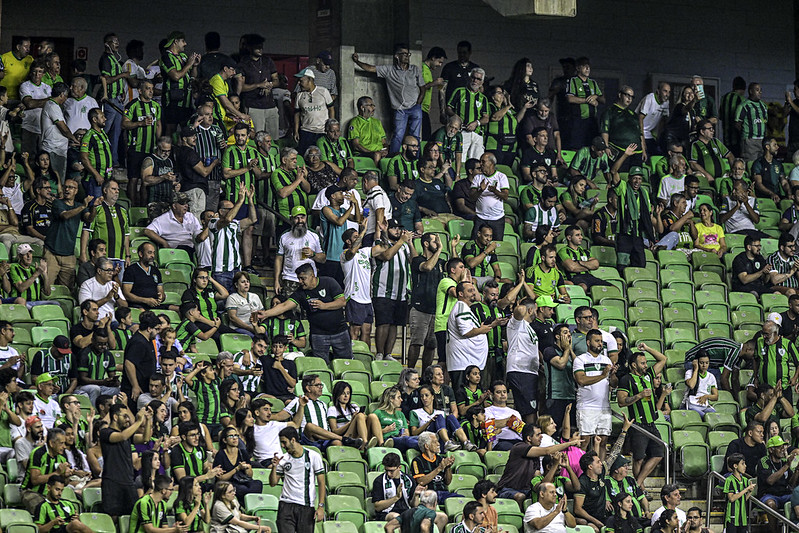 América oferece ingressos gratuitos para jogo contra o Coritiba