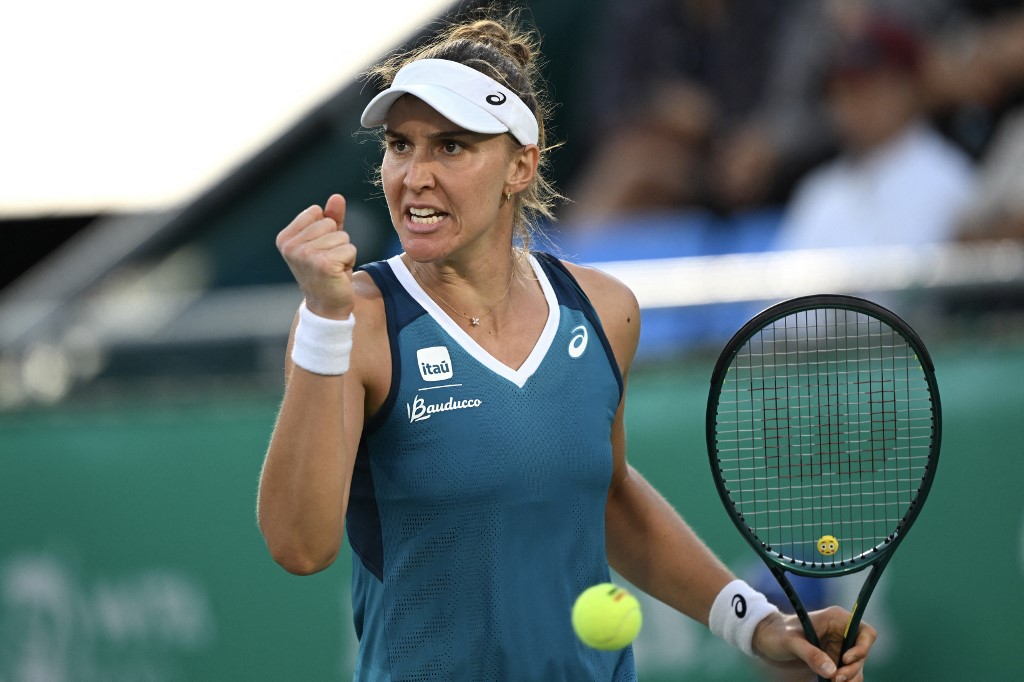 Beatriz Haddad Maia, tenista brasileira (foto: Jung Yeon-je/AFP)