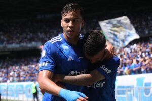 CEO do Cruzeiro projeta ‘certeza absoluta’ sobre o futuro do atacante Kaio Jorge