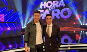 Anderson Franco emociona público com participação no programa “Hora do Faro”