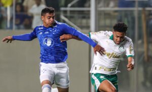 Cruzeiro e Palmeiras empataram no jogo de ida por 2 a 2 (foto: Fabio Menotti/Palmeiras)