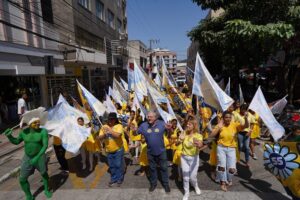 ELEIÇÕES 2024: Candidata do PSD, Alda Castro, fez campanha no Centro Norte da cidade