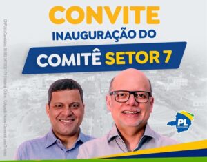 ELEIÇÕES 2024: Nesta quarta-feira, Doutor Renato e Ernany Duque inauguram Comitê no Setor 7