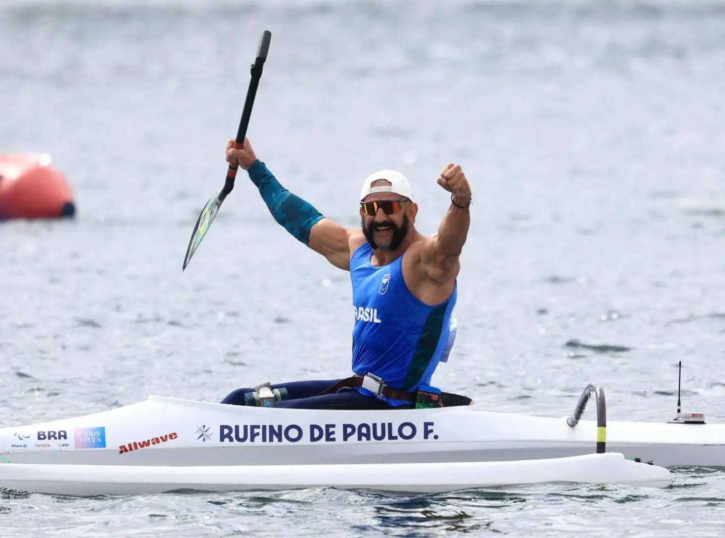 Fernando Rufino conquistou o último ouro do Brasil em Paris 2024, neste domingo (8/9) (foto: Marcello Zambrana/CPB)