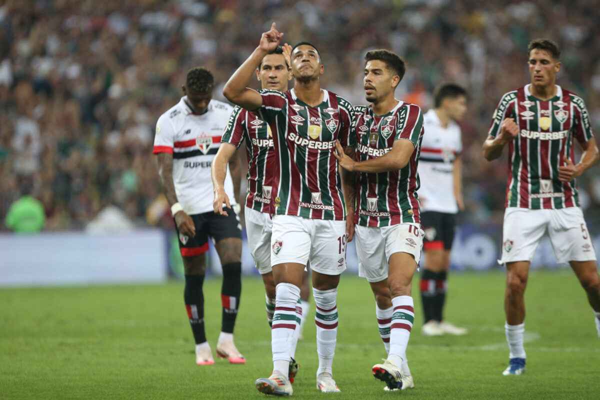 Fluminense ganhou do São Paulo por 2 a 0 (foto: LUCAS MERÇON / FLUMINENSE F.C.)