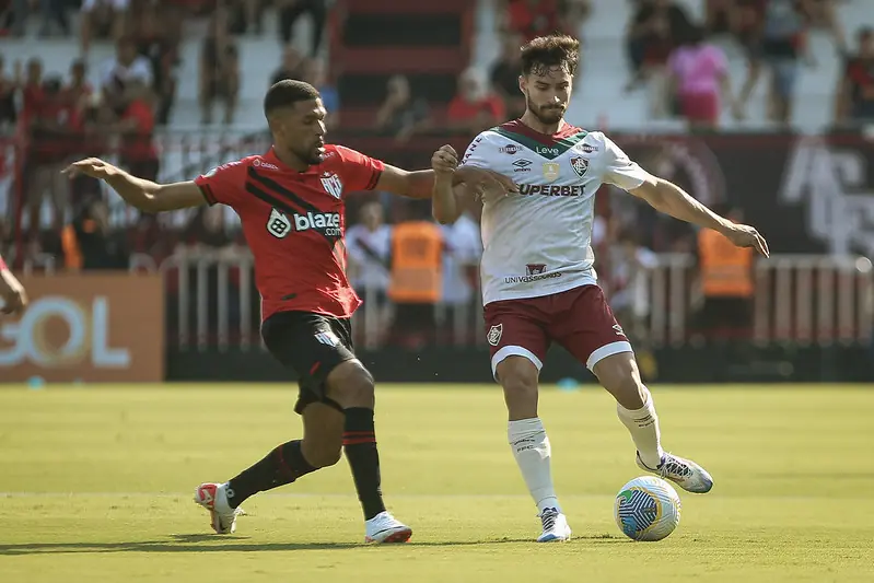 Fluminense perdeu por 1 a 0 para o Atlético-GO (foto: MARCELO GONÇALVES / FLUMINENSE F.C.)