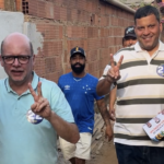 ELEIÇÕES 2024: Na Regional Leste, doutor Renato e Ernany Duque visitaram o bairro Jardim Vitória