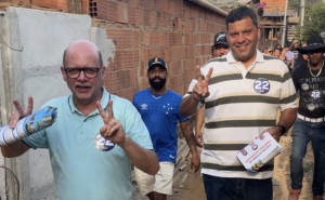 ELEIÇÕES 2024: Na Regional Leste, doutor Renato e Ernany Duque visitaram o bairro Jardim Vitória