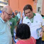 ELEIÇÕES 2024: Doutor Renato, ao lado do prefeito de Fabriciano, visitou o Comércio da Alameda 31 de Outubro