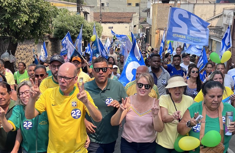 ELEIÇÕES 2024: A grande caminhada de doutor Renato 22 e Ernany Duque movimentou a Sede do Município