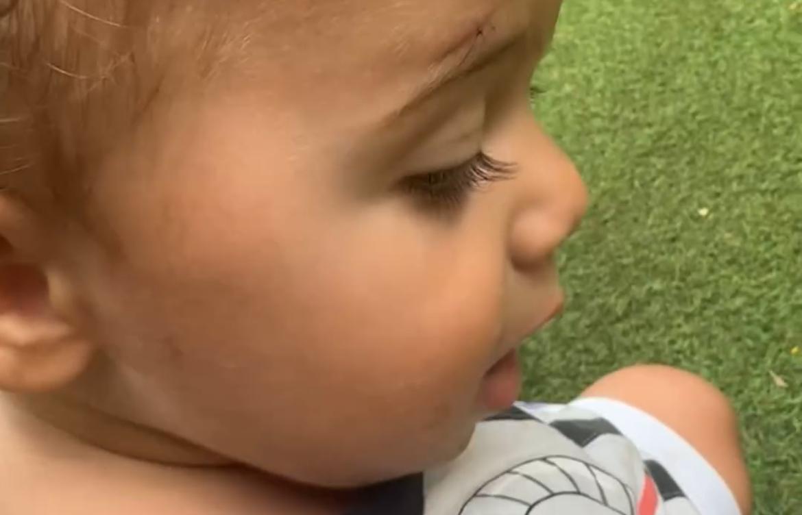 Luigi, segundo filho de Guilherme Arana e Gabriela Melchior (foto: Reprodução/Instagram)