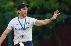 Luis Zubeldía, técnico do São Paulo (foto: Rubens Chiri/São Paulo)