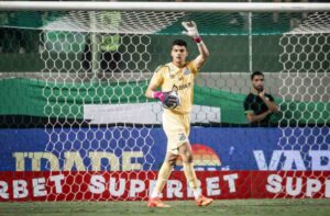 Gabriel Brazão, goleiro do Santos (foto: Divulgação/Santos)