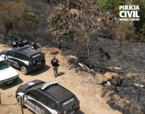 PCMG investiga incêndios nos parques Biribiri e Serra da Piedade