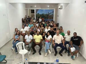 Durante encontro, Eduardo garante que vai aprofundar as conquistas na área da Educação