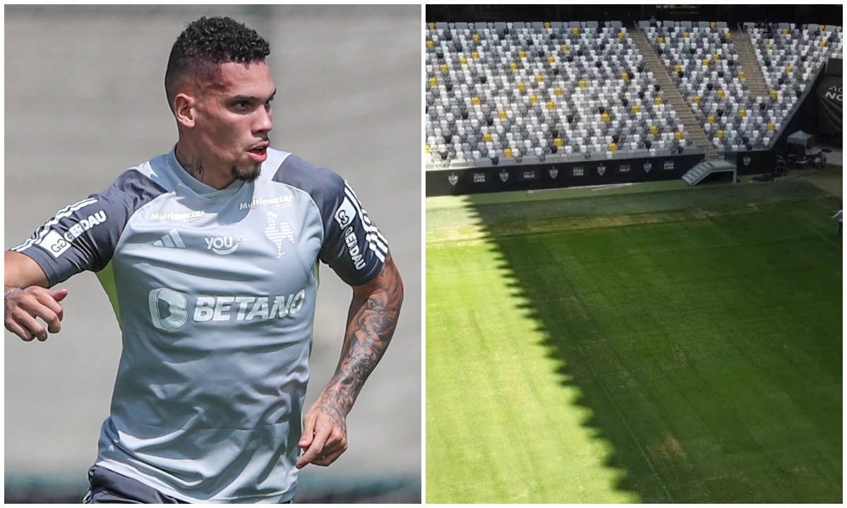 Sem feedback do Atlético, Paulinho revela expectativa para gramado da Arena MRV