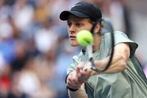 Jannik Sinner (foto: MATTHEW STOCKMAN / GETTY IMAGES NORTH AMERICA / Getty Images via AFP)