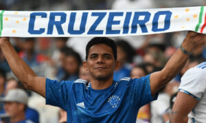 Torcedores do Cruzeiro no Mineirão (foto: Leandro Couri/EM/D.A.Press)