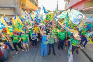 Caminhadas com grande participação da comunidade marcam o fim de semana da campanha de Gustavo Nunes