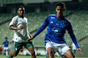 Lance de Cruzeiro x Palmeiras (foto: Gustavo Martins/ Cruzeiro)