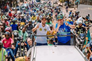 Gustavo Nunes promove primeira motociata da história de Ipatinga