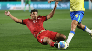 Alan Franco, meio-campista do Atlético e da Seleção Equatoriana (foto: Albari Rosa/AFP)