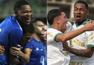 Cruzeiro e Palmeiras são os finalistas do Campeonato Brasileiro Sub-20 (foto: Gustavo Martins / Cruzeiro - Fabio Menotti/Palmeiras)