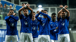 Jogadores da equipe sub-20 do Cruzeiro (foto: Gustavo Martins/Cruzeiro)