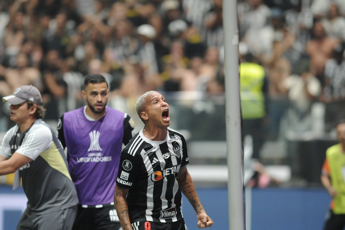 Deyverson, atacante do Atlético (foto: Alexandre Guzanshe/EM/D.A Press)