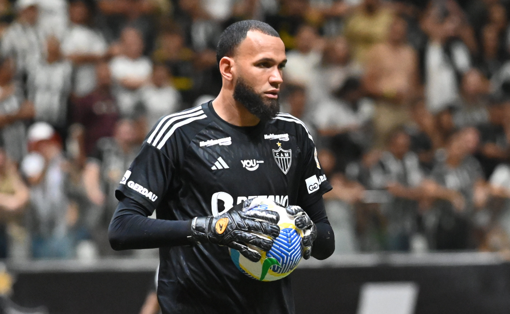 Everson em ação pelo Atlético na Arena MRV (foto: Leandro Couri/EM/D.A Press)