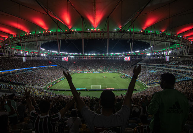 Maracanã é o palco do jogo de ida entre Fluminense e Atlético pelas quartas de final da Copa Libertadores (foto: LEONARDO BRASIL / FLUMINENSE FC)