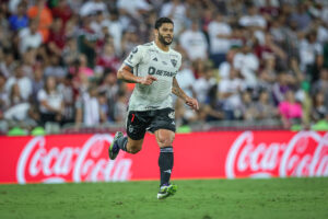 Hulk em campo pelo Atlético (foto: Pedro Souza / Atlético)