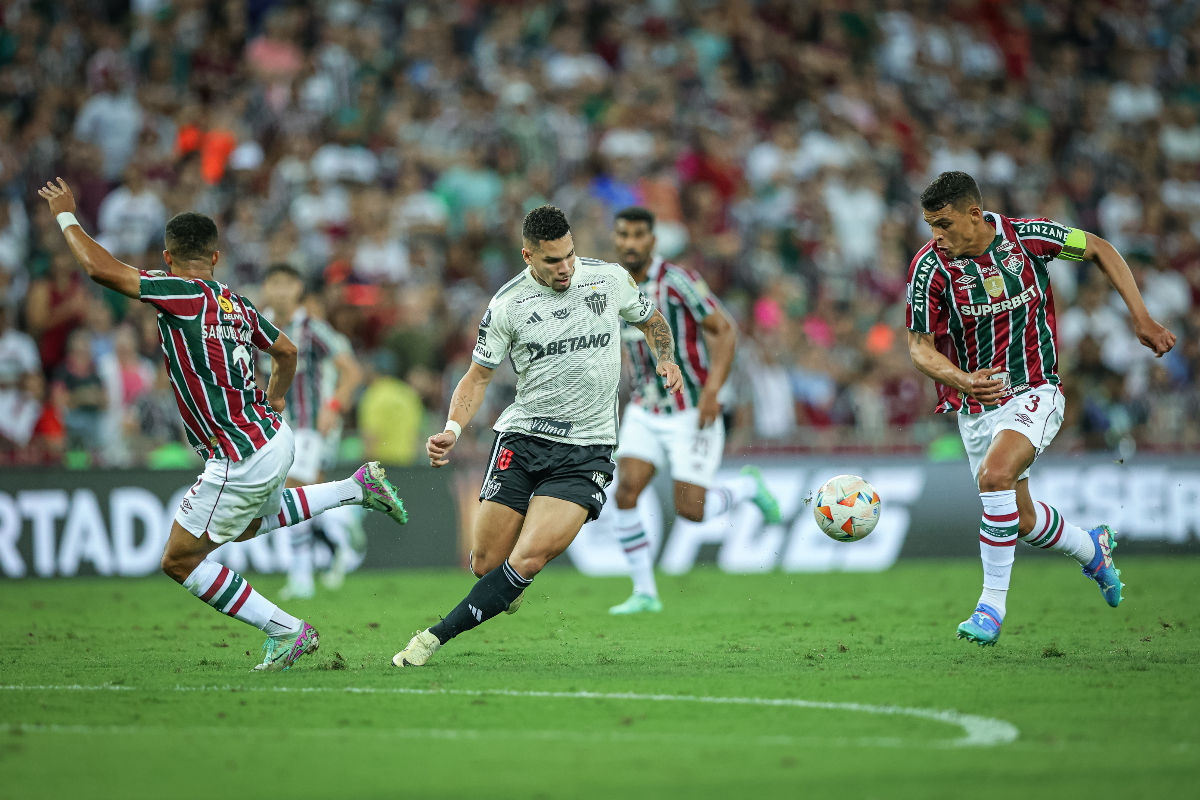 Lances de Fluminense x São Paulo (foto: Pedro Souza / Atlético)