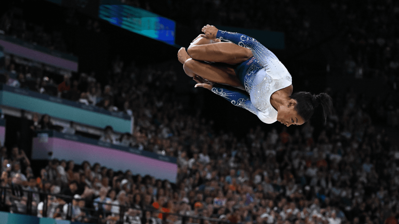 Simone Biles, ginasta estadunidense (foto: Leandro Couri/EM/D.A Press)