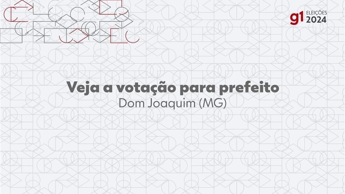 Eleições 2024: Nem da Saúde, do MDB, é eleito prefeito de Dom Joaquim no 1º turno