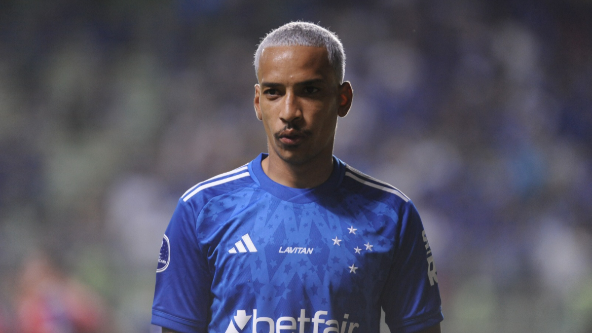 Matheus Pereira, jogador do Cruzeiro (foto: Alexandre Guzanshe/EM/D.A.Press)